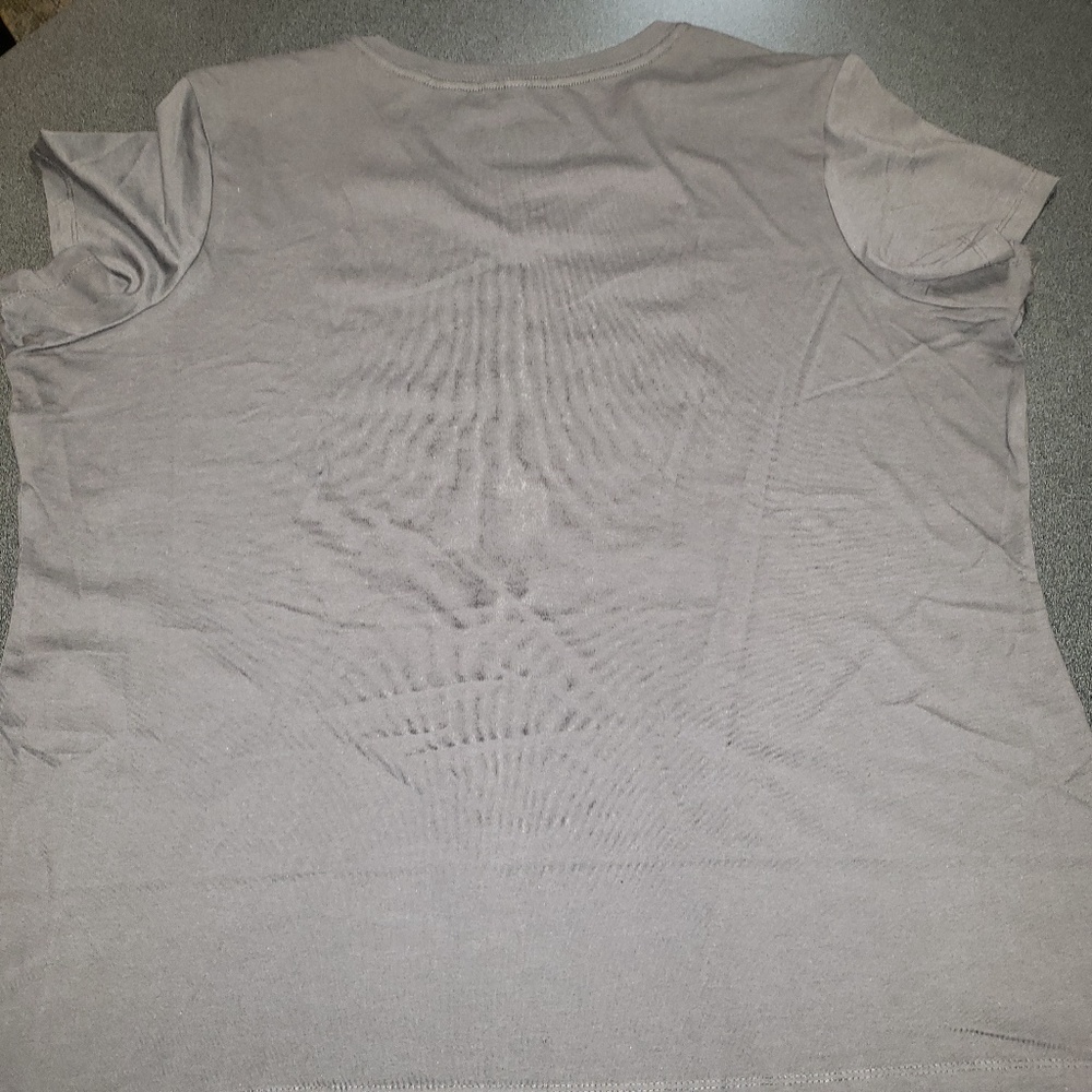 Gray Workout Tee Stars N Stripes - Picture 4 of 4